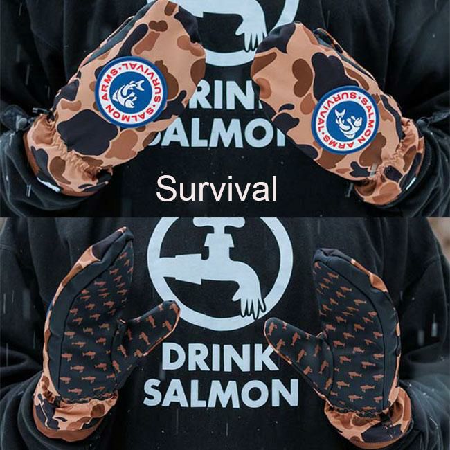 サーモンアームズ ミトン SALMON ARMS TEAM MITT 24-25 スノーボード用