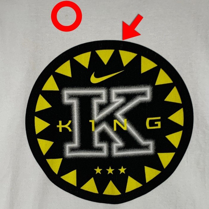 90's NIKE ナイキ KING K NOMO プリント Tシャツ 野茂英雄 ホワイト