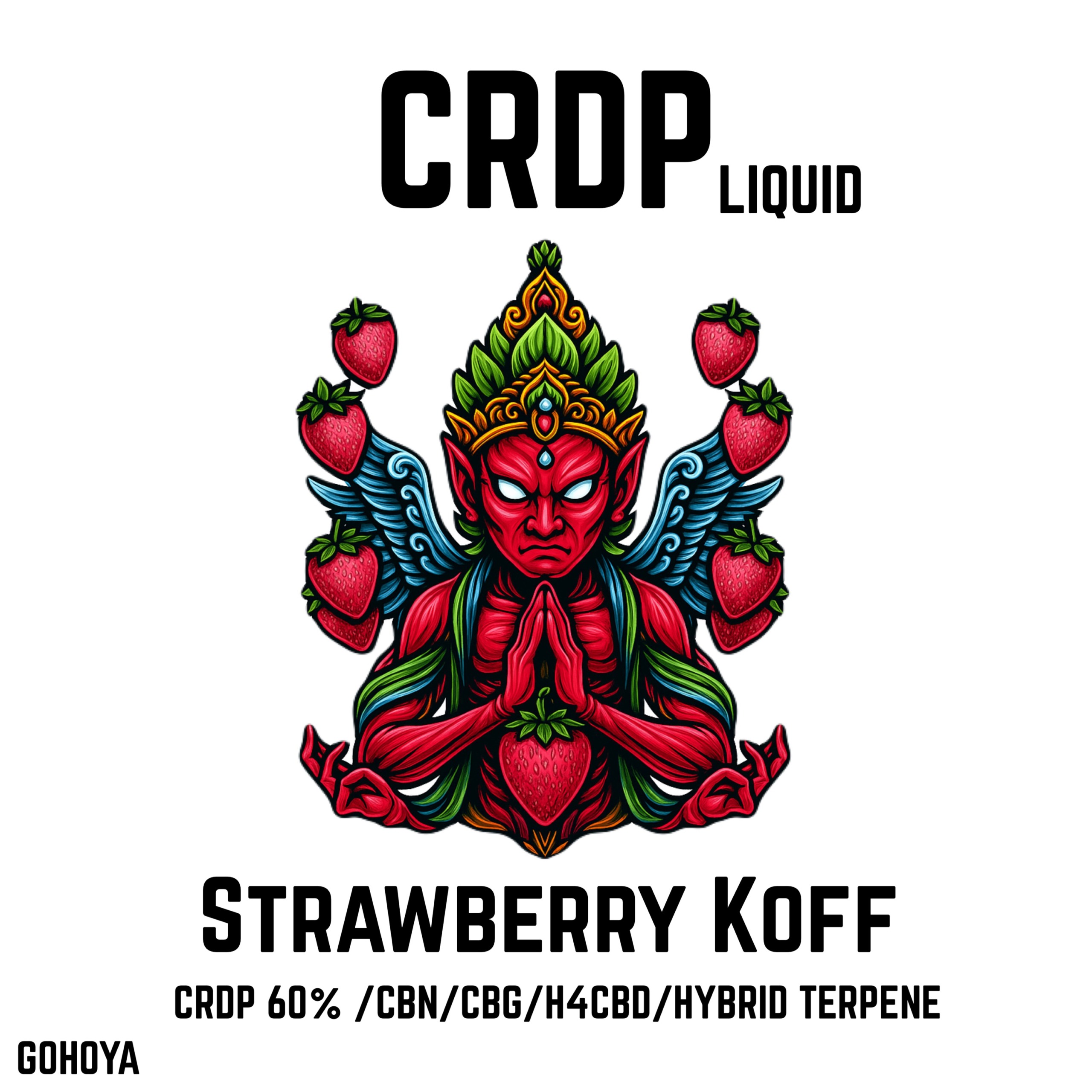 CRDPリキッド 30% or 60% 1ml（STRAWBERRY KOFF） – 合法屋 – GOHOYA