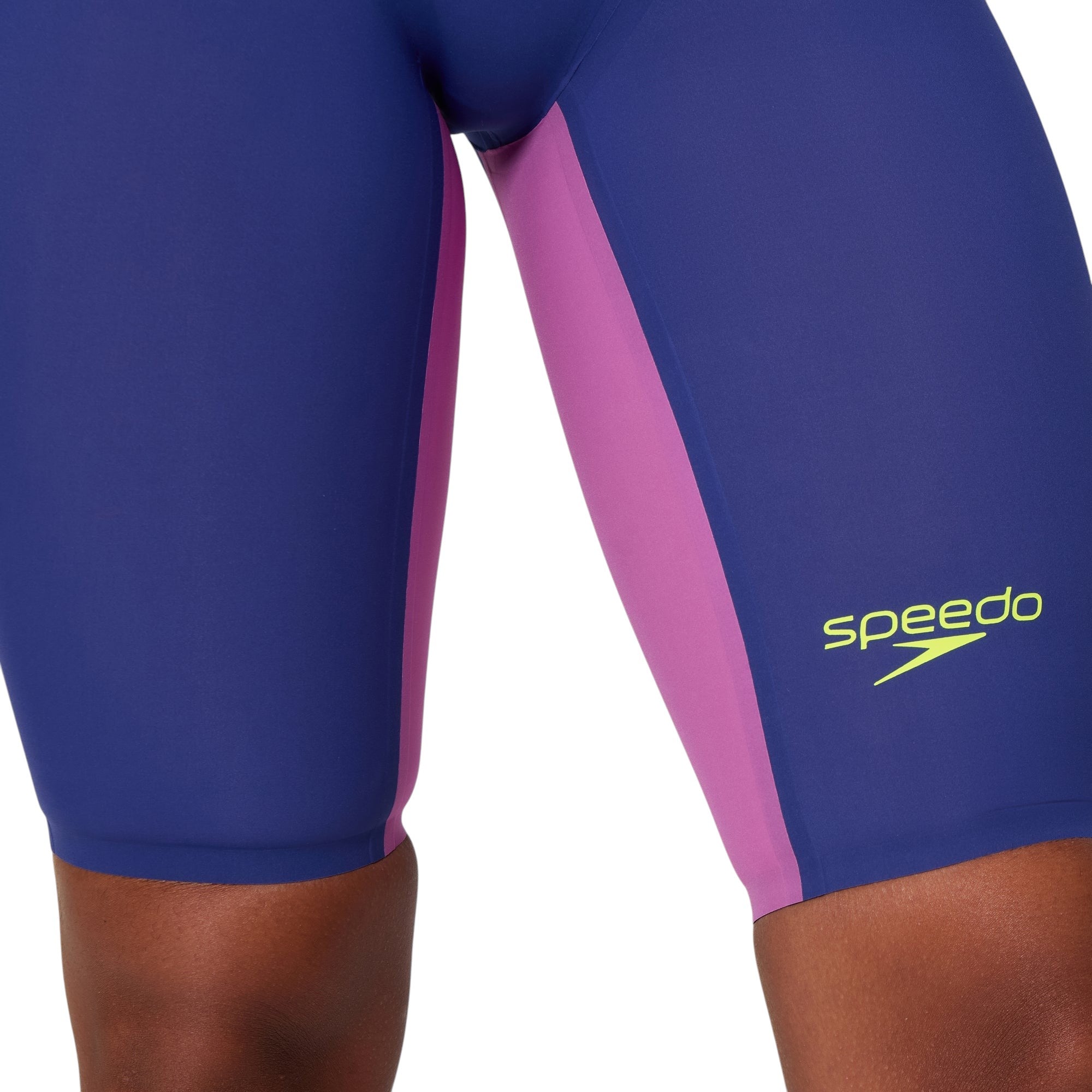 Speedo Tech Kneeskin Valor 2.0 Open Back - Noble Navy / Jelly Can