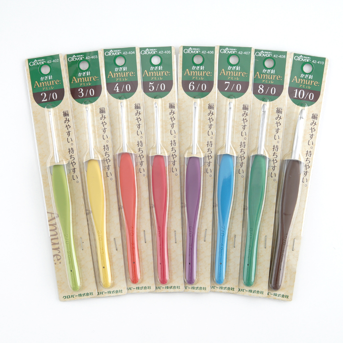 CL42】かぎ針「アミュレ」 [ クロバー 2/0号-10/0号 ] | 取り扱い商品