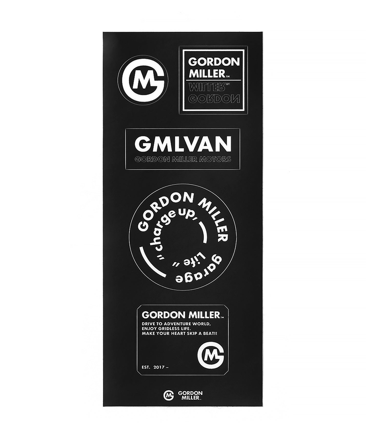 ステッカー ミニアソート – GORDON MILLER