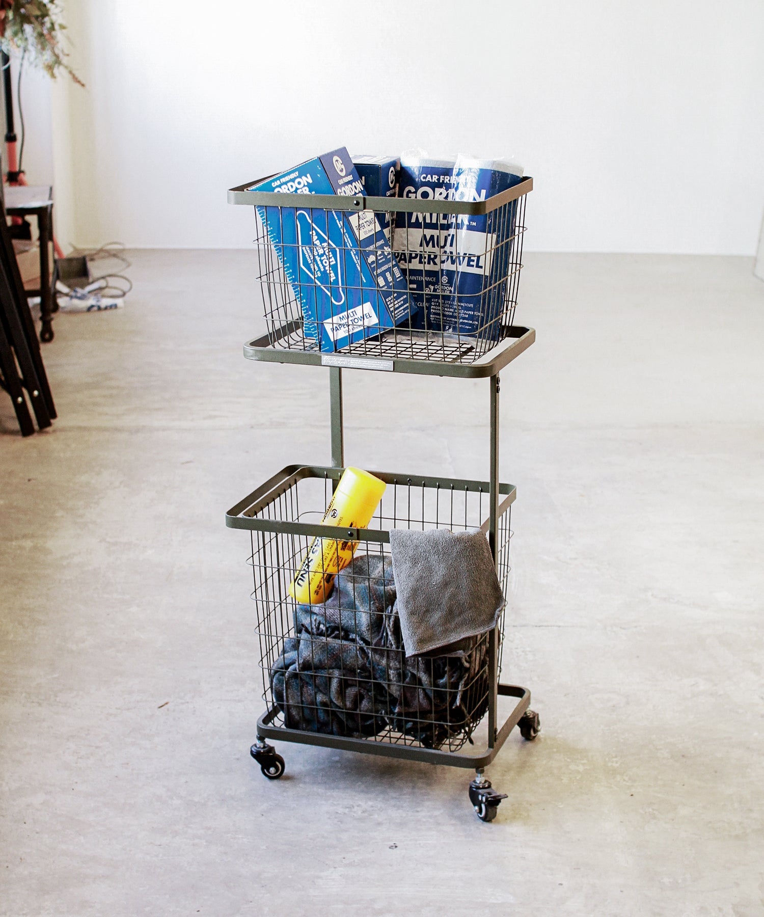 TOWER別注 バスケットワゴンセット – GORDON MILLER