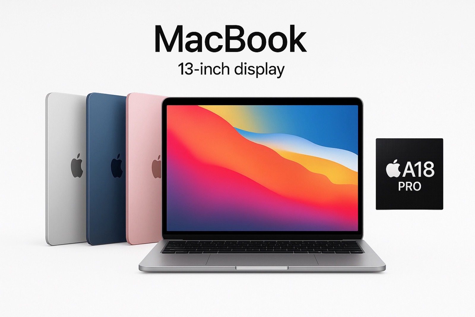 1,000ドル以下の低価格MacBook、2026年発売か。A18 Pro搭載で約10万円