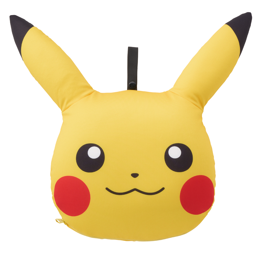 ポケモン モンスターボールにもピカチュウにもなる3WAYネックピロー