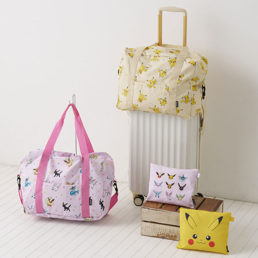 ポケモン ポーチにしまえるキャリーオンバッグ｜23L イーブイフレンズ