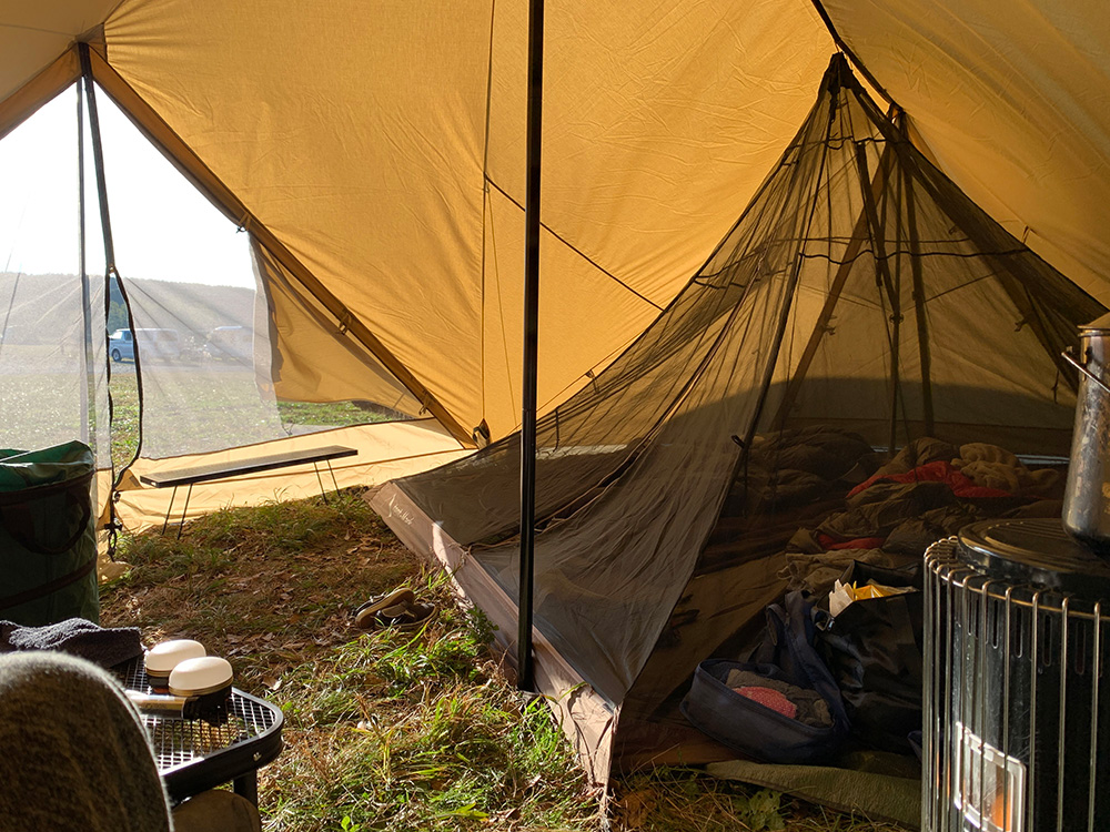 サバティカル スカイパイロット初張り！サーカスインナーを吊ってみた！