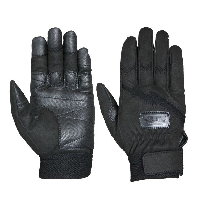 トンボレスキュー 軽作業手袋 手のひら補強すべり止め人工皮革 手首