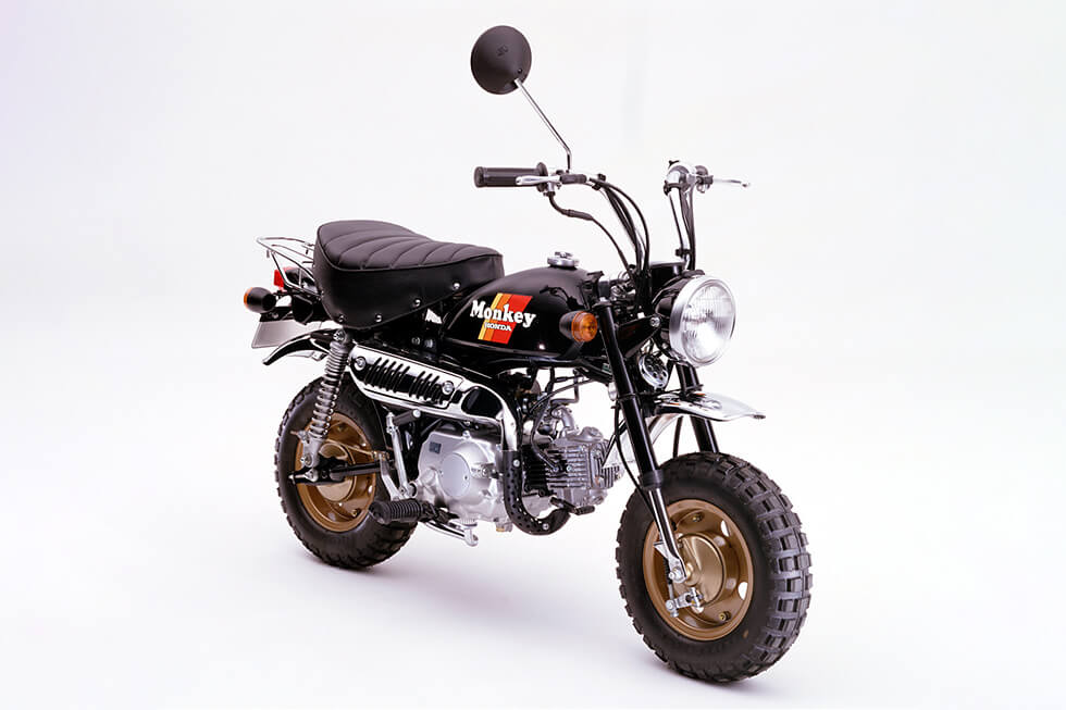 約30年にわたり同じスタイリングで愛されたロングセラーモンキー