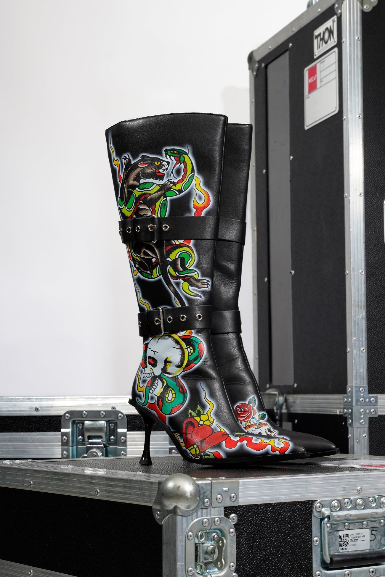 NAMILIA Tattoo Belt Boot