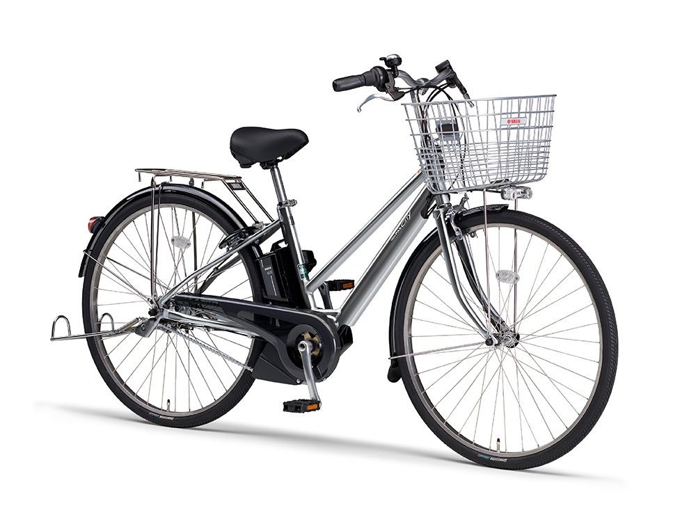 通勤や男子高校生の通学利用に適した充実装備の電動アシスト自転車