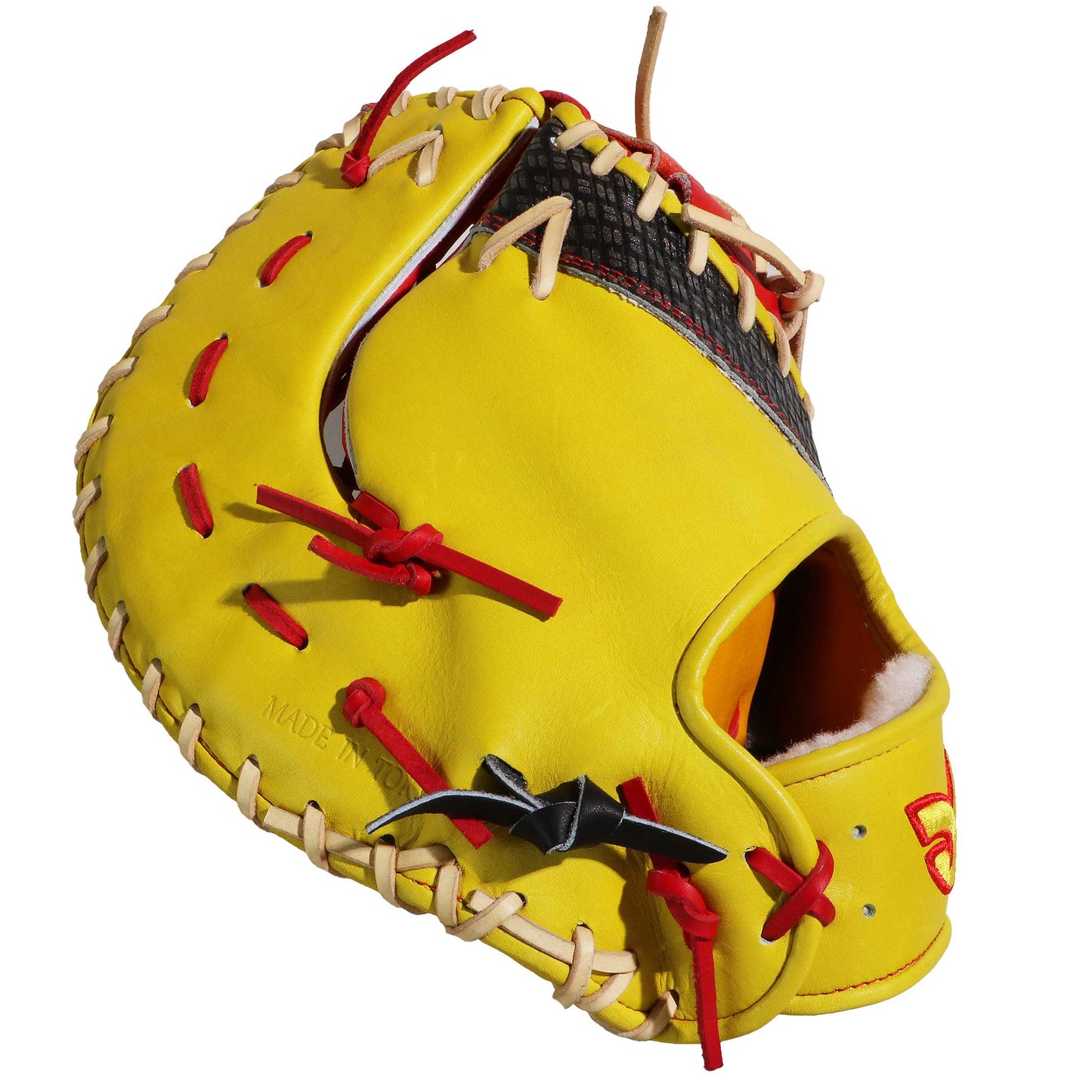 硬式用｜ファーストミット｜003型｜ジュテルステア×型押し(しめ