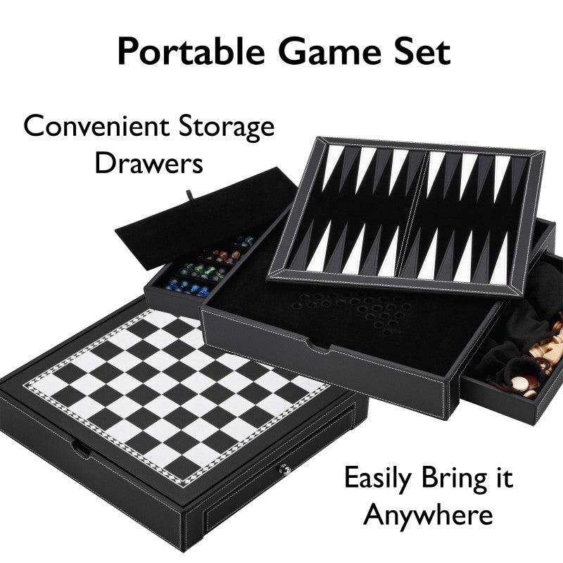 Mainstreet Classics 5-in-1 Broadway Game Combo Set – GLD Products