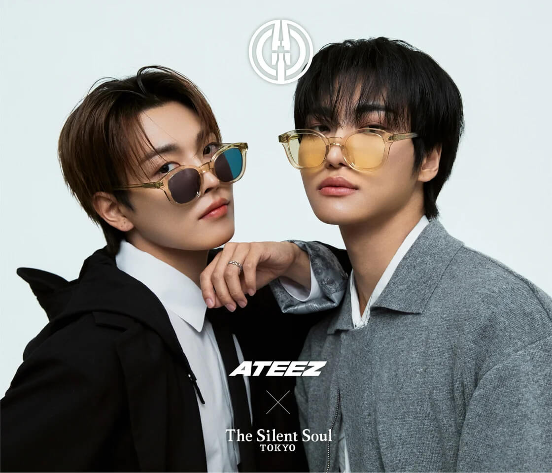 アイウェアブランド“The Silent Soul”から販売中の、ATEEZ限定コラボ
