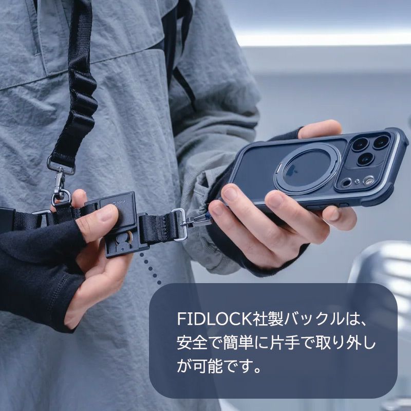 耐衝撃☆米軍MIL規格】MagEasy Odyssey Ultra M With Strap C