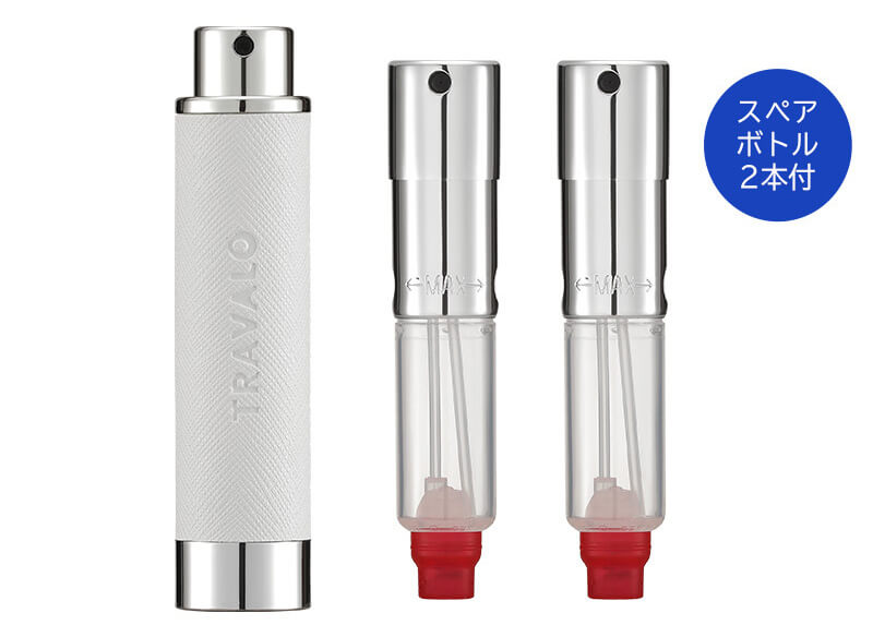 TRAVALO アトマイザー WALZER PU LEATHER SET (インナーボトル計3本