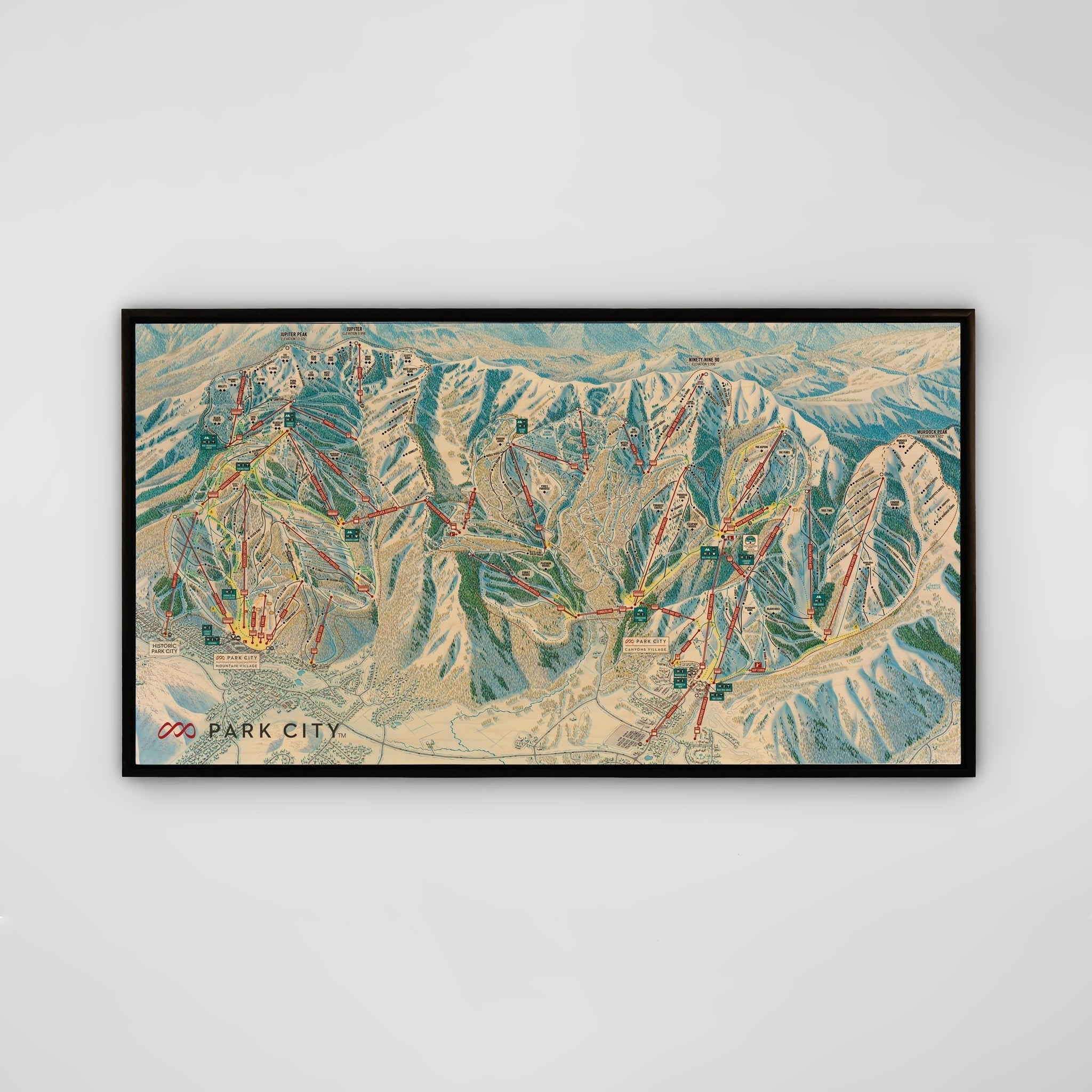 Park City Resort Map