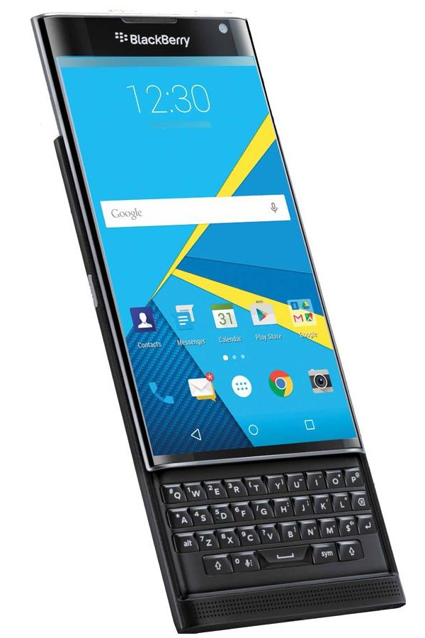 BlackBerry (ブラックベリー)、格納可能なスライド式物理キーボード
