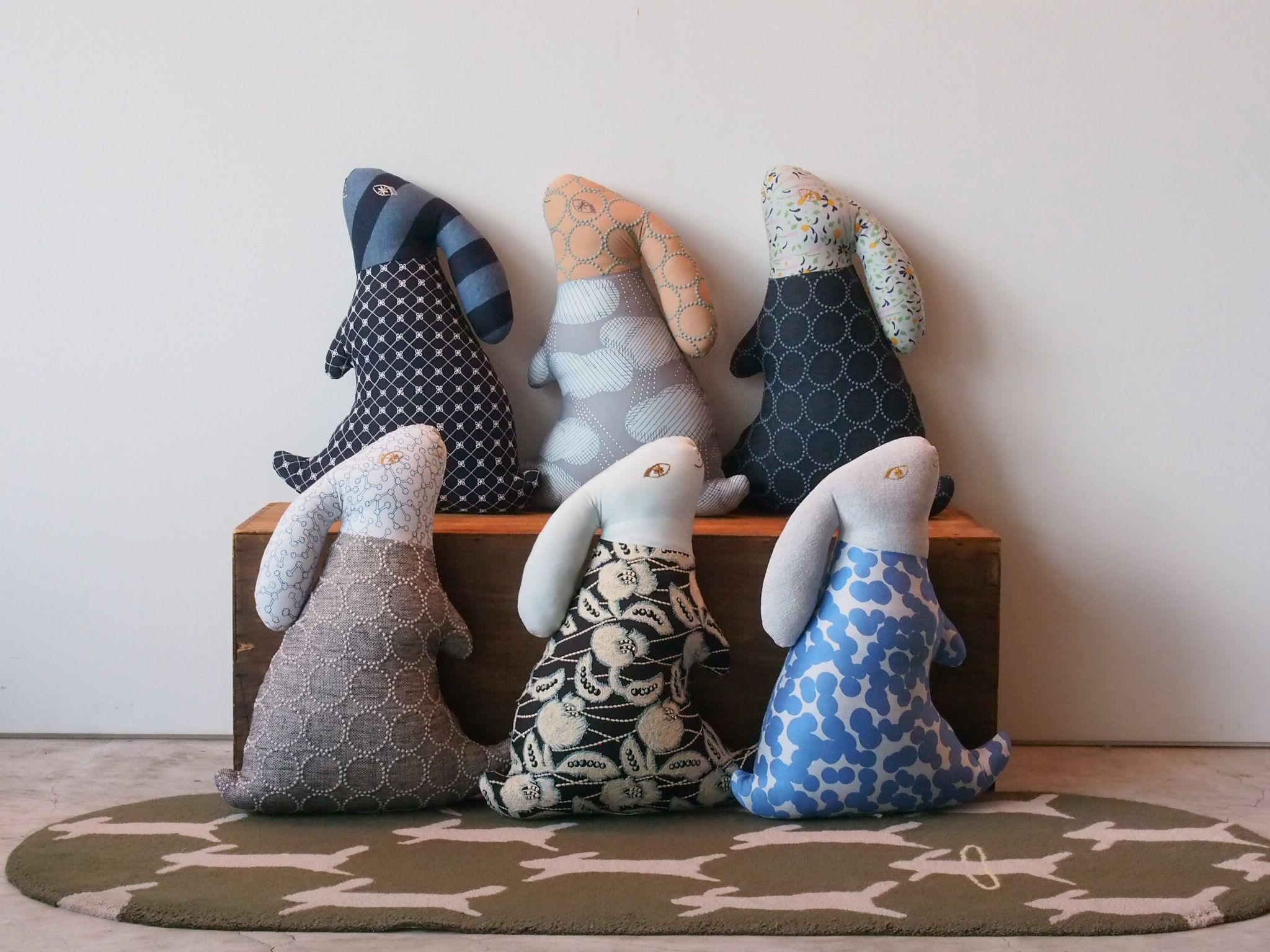 ウサギクッション発売のお知らせ。7月23日～ - minä perhonen