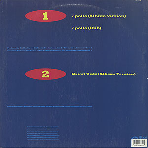 Kid Capri / Apollo(12inch) / Cold Chillin 1991 USオリジナル EX-/EX