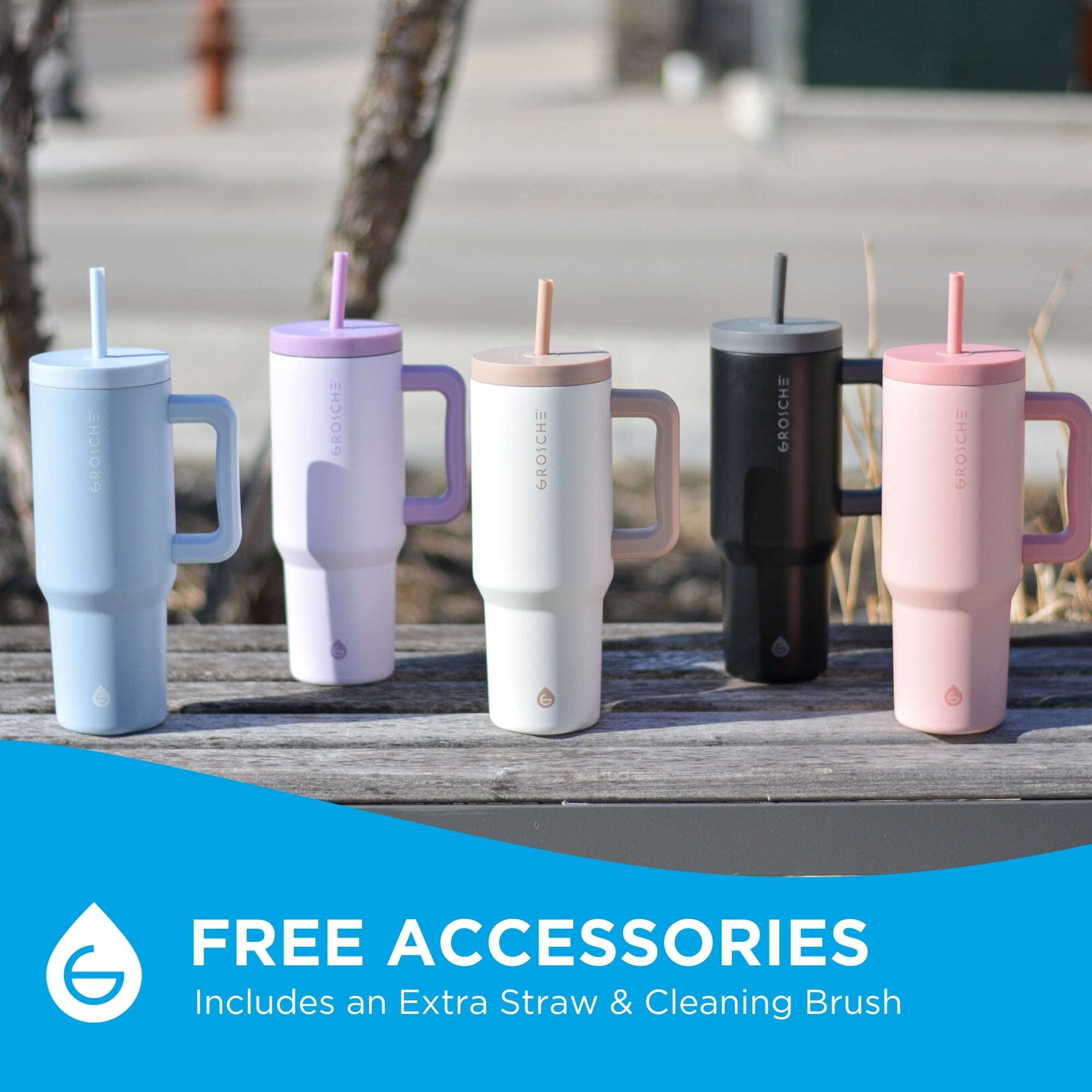 ASPEN Insulated Tumbler, 40oz - Proud to be Canadian - GROSCHE