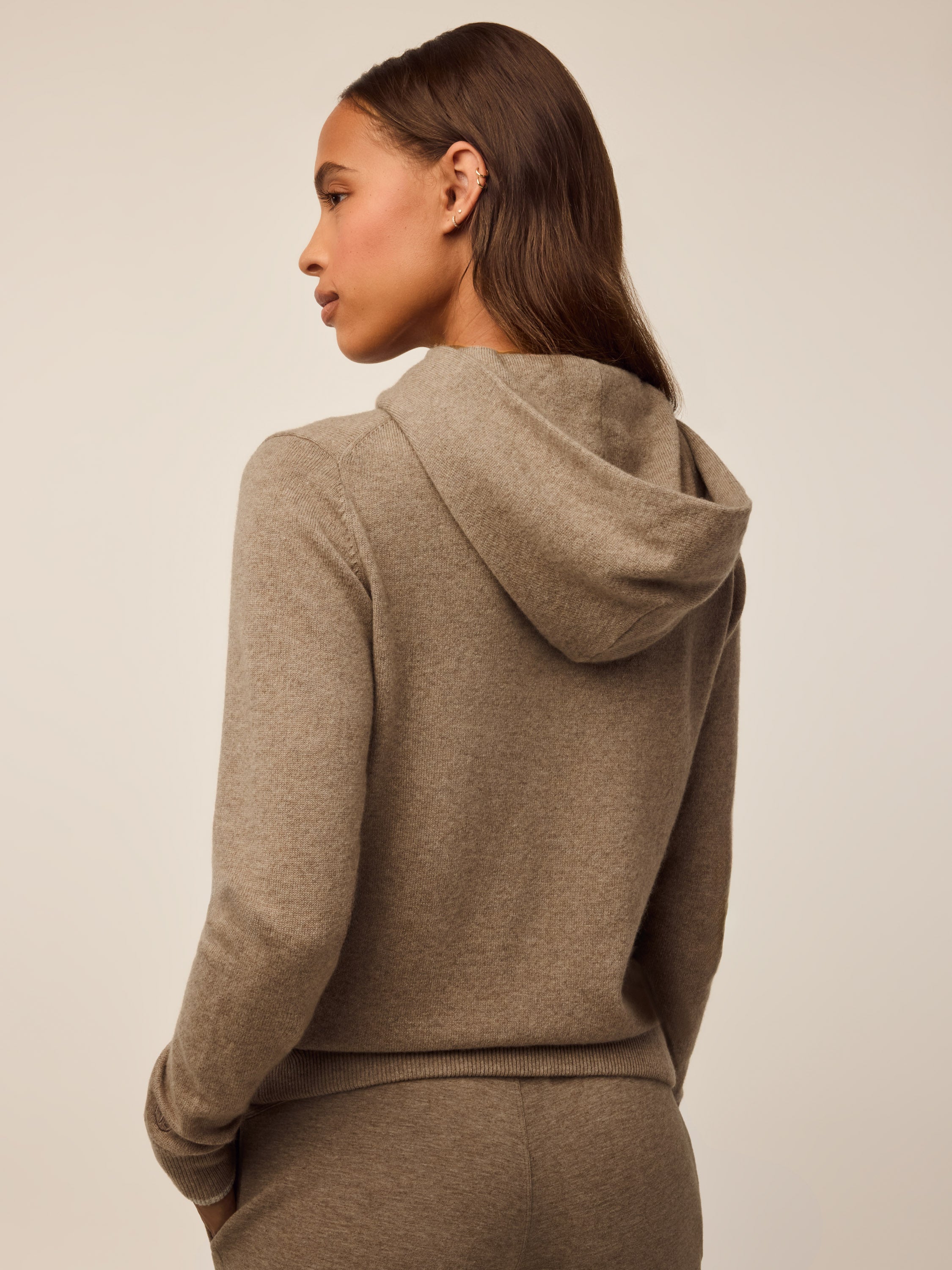 Womens Classic Koko Hoodie - Wool-Cashmere Hooded Sweater