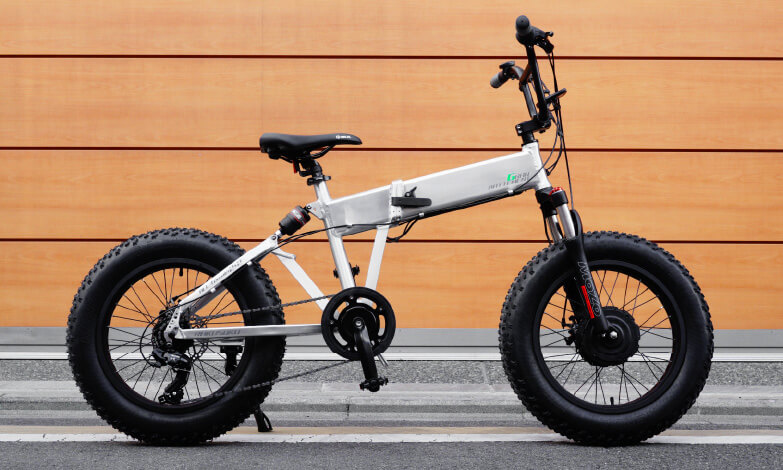 折りたたみ電動アシストFATBIKE「グランビート」新登場 | Greenfield