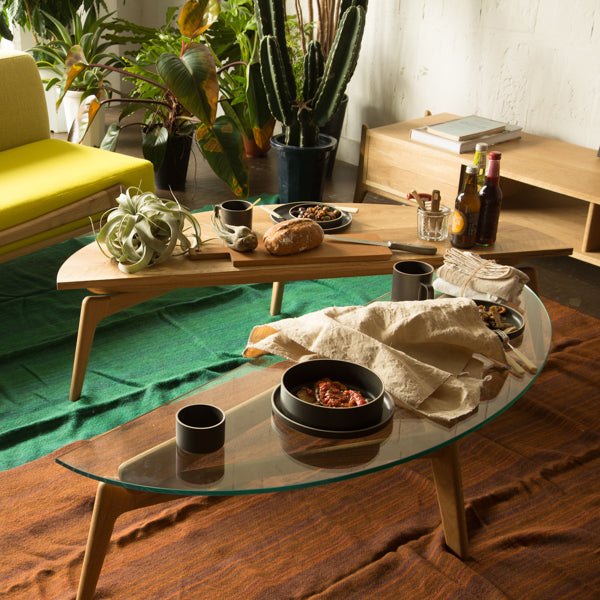 Luu Table（wood top） | オーク/ウォルナット無垢材 | 北欧家具 北欧