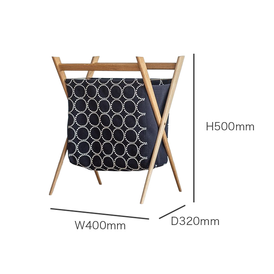 kilta magazine rack（tambourine indigo）マガジンラック オーク