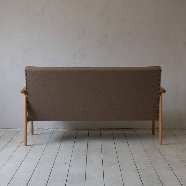 店舗限定】カリモク60【正規販売店】 Kチェア 2シーター フラノ