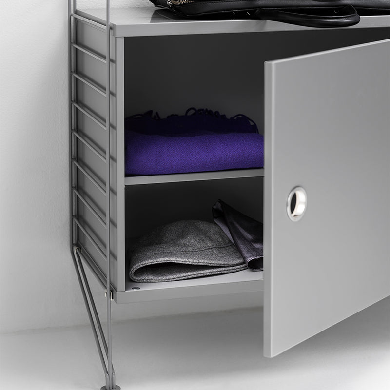 日本代理店】String スウェーデン製 String System 片開きキャビネット