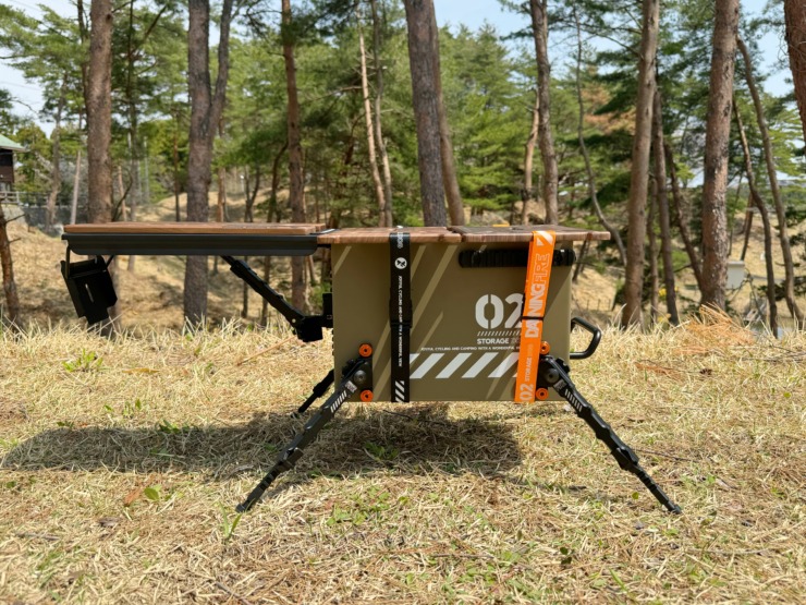 Storage Dog レビュー】テーブル＆収納を兼ね備えたキャンプギア。弾薬