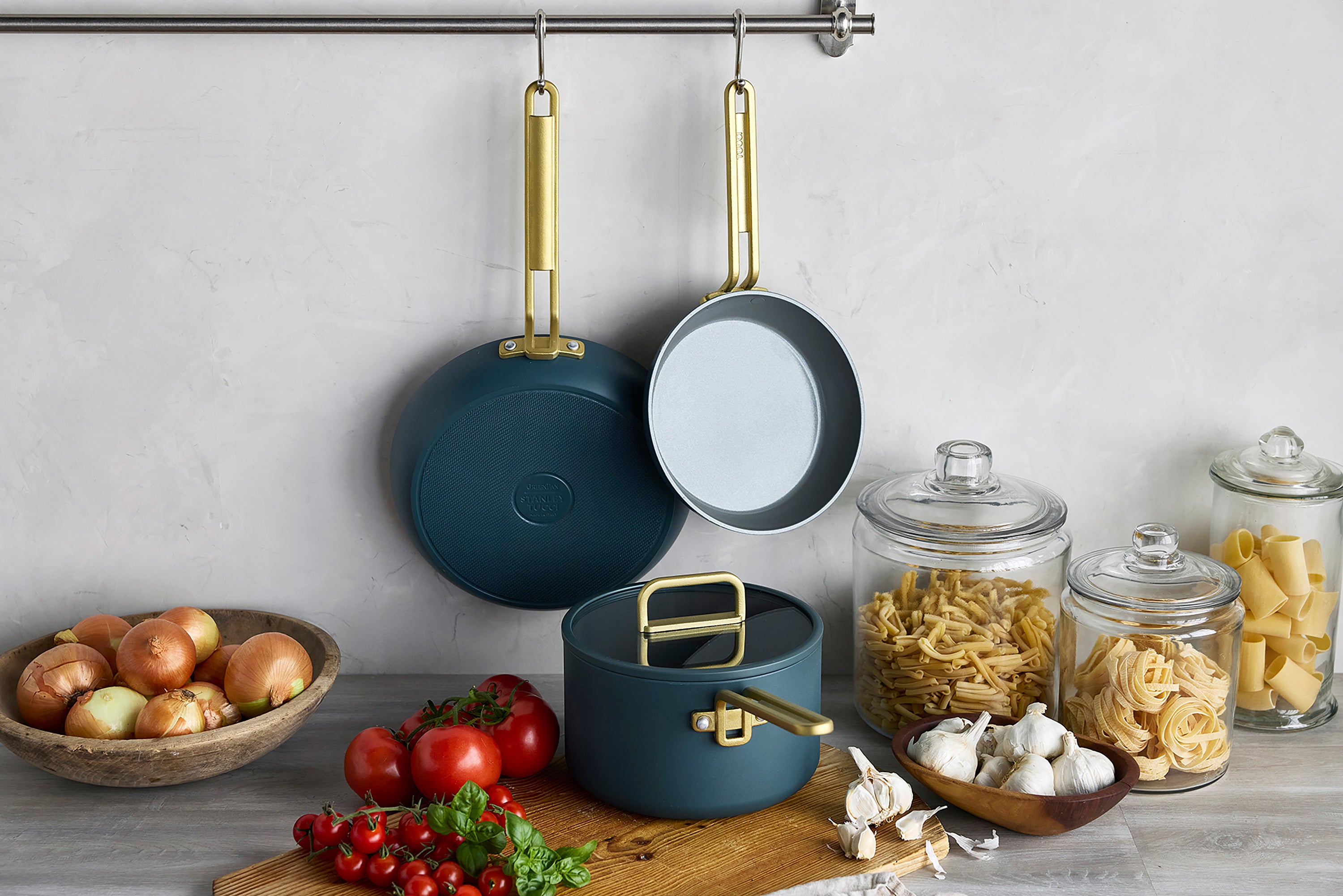 グリーンパン公式ショップ】 TUCCIコレクション 深型フライパン ガラス