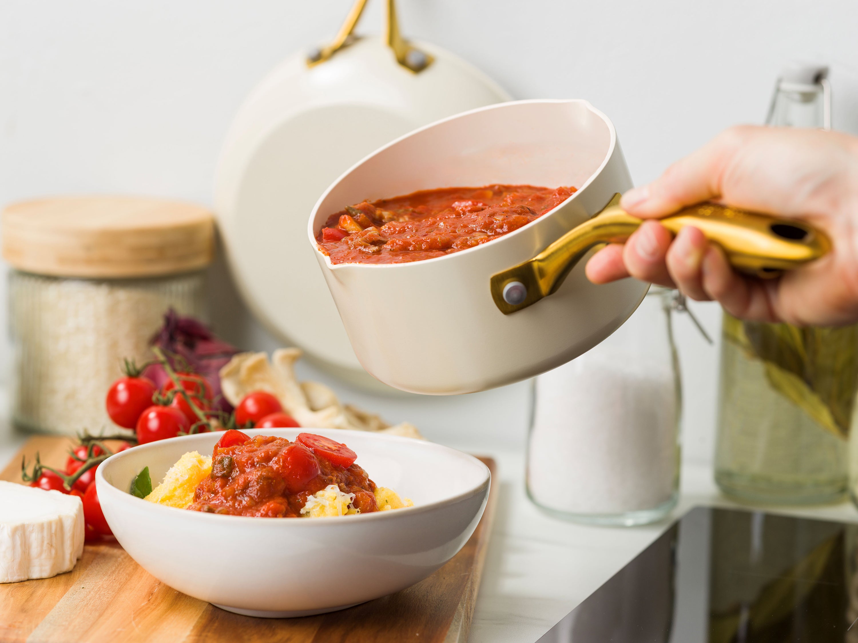 グリーンパン公式ショップ】 ストゥディオ ミルクパン 14cm IH／ガス火