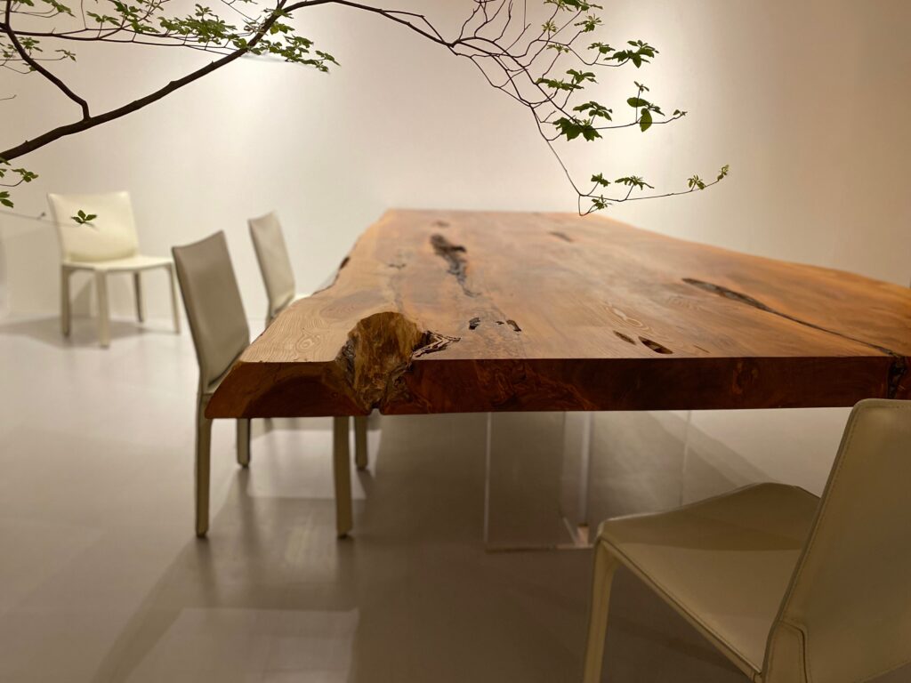 G-112 光明鶉杢入り屋久杉一枚板 | GRAXEN JAPAN