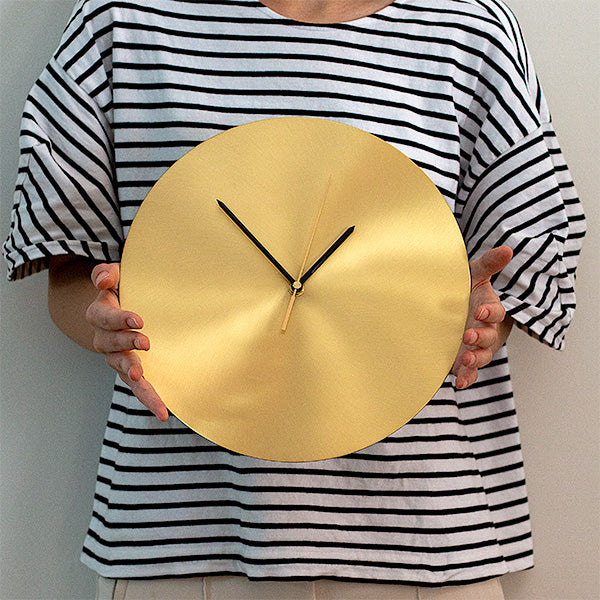 真鍮 掛け時計 ミンゴ