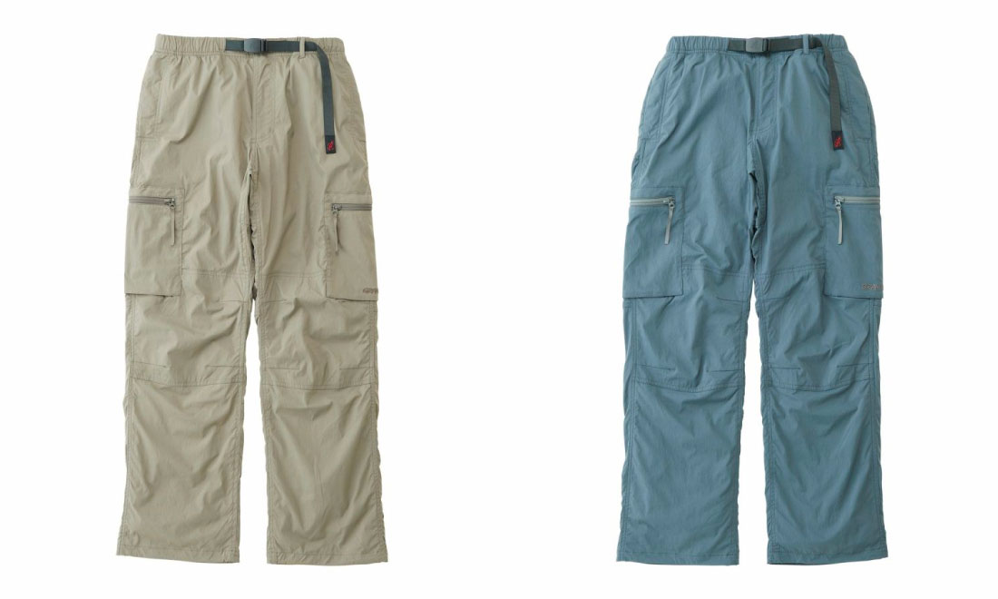 ハリ”と“伸縮性”に優れたSOFTSHELL NYLON | GRAMICCI（グラミチ