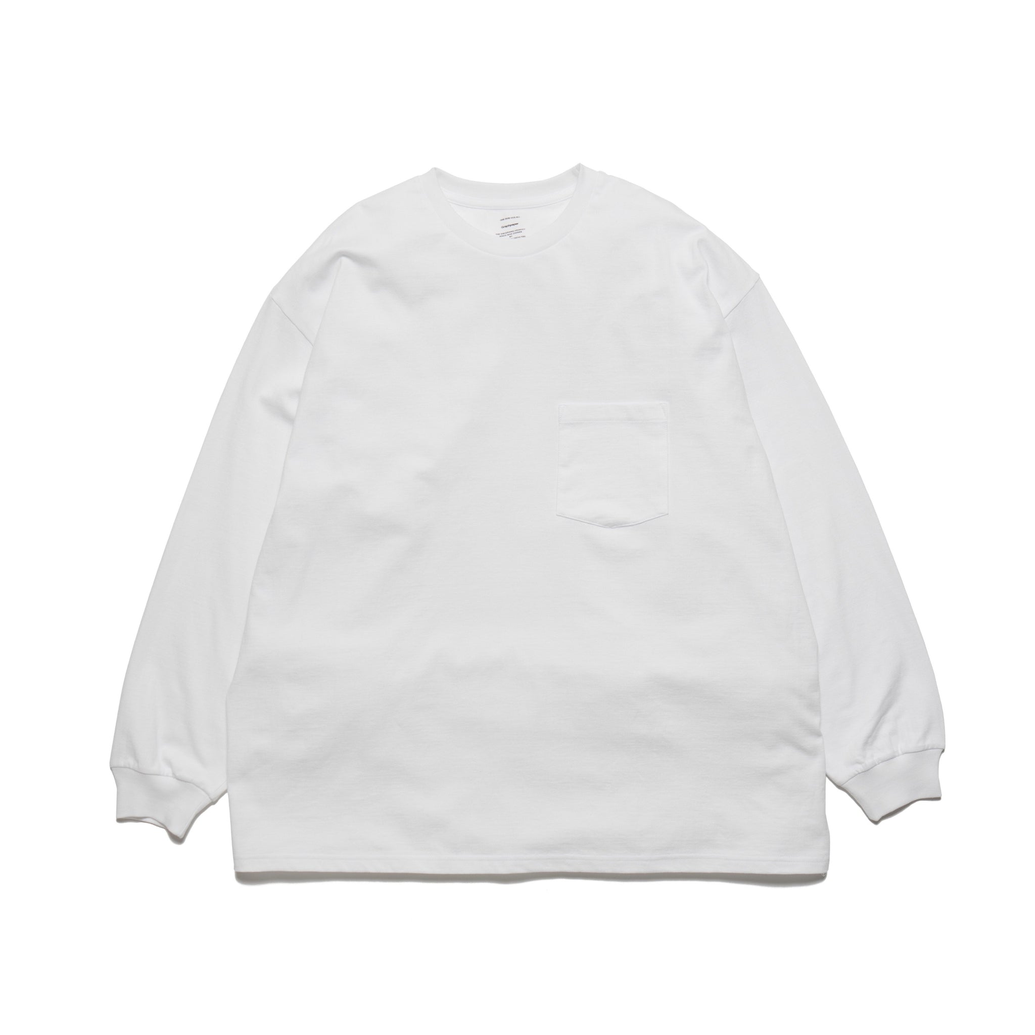 L/S Oversized Pocket Tee – Graphpaper KYOTO｜グラフペーパー京都