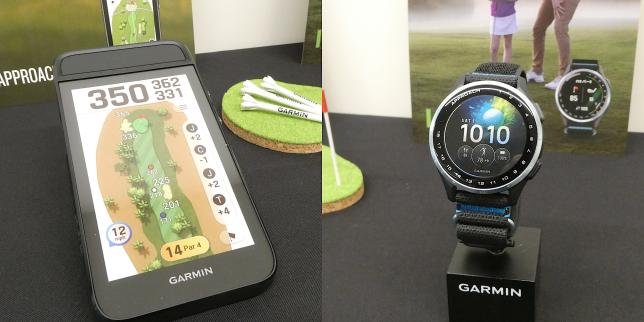 ガーミンから最新デバイスが2機種登場。 練習場でのスイング計測から