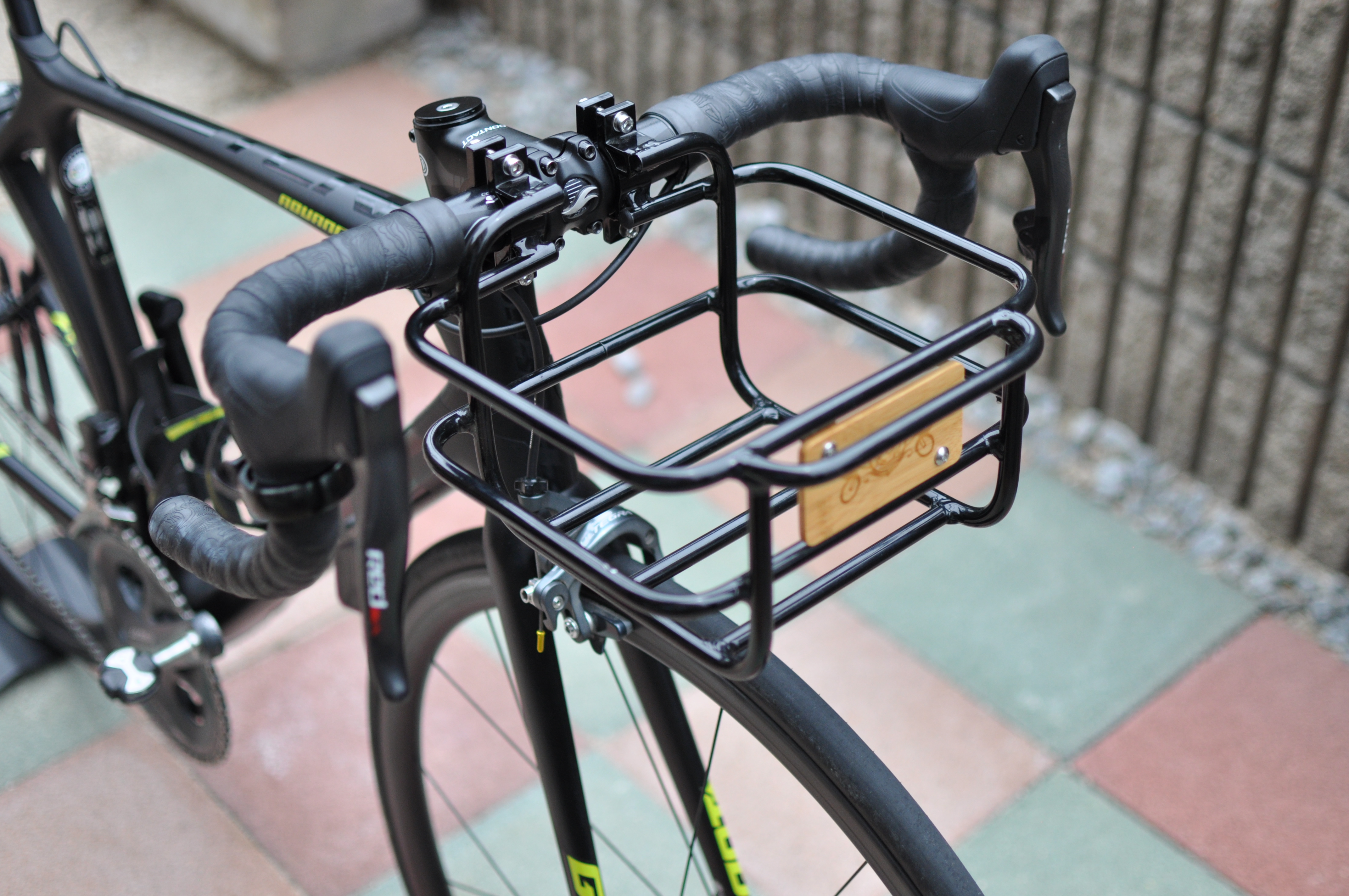 ガチなロードバイク】にPDWテイクアウトバスケットを付けてみました