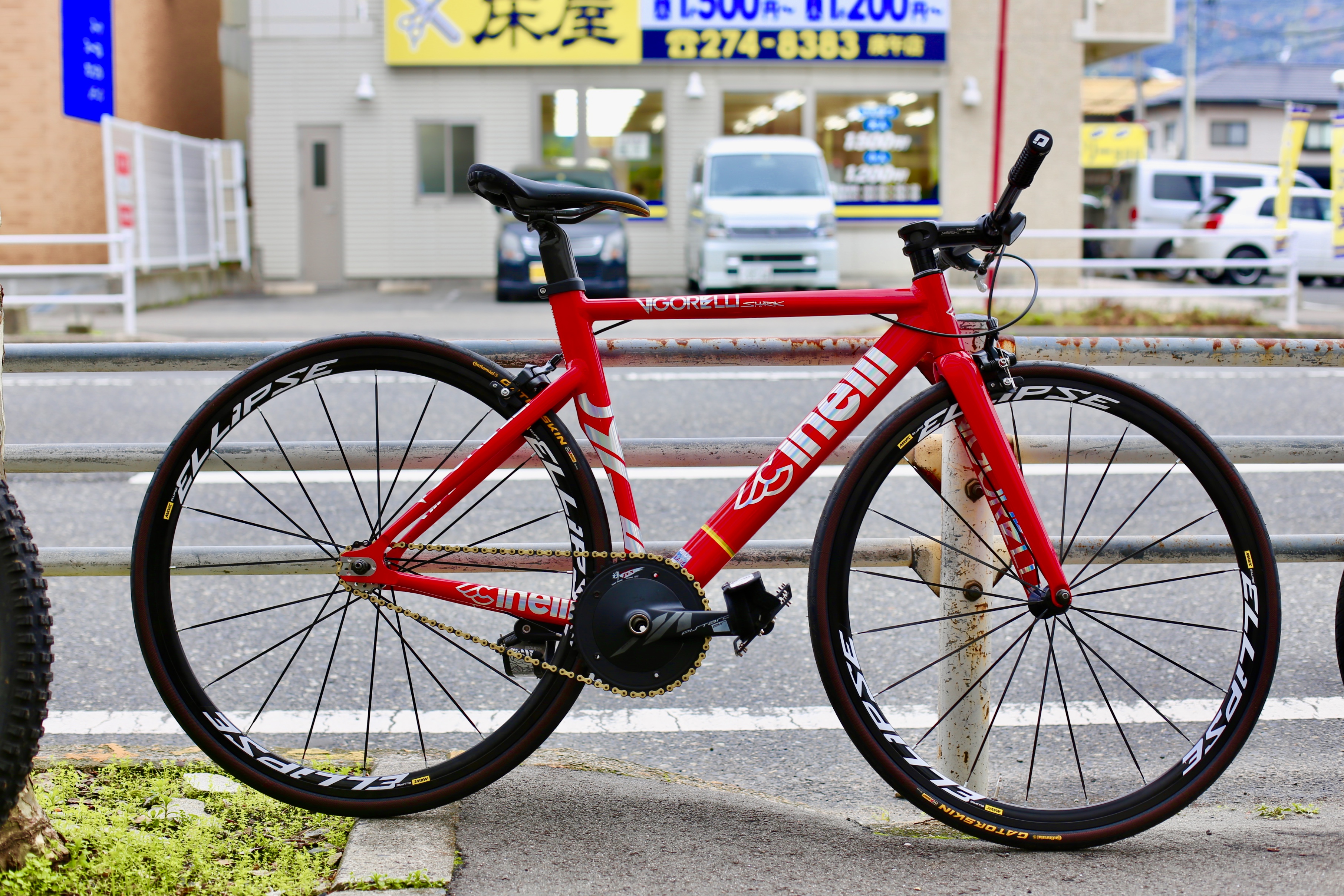 ピストのハンドルといえばNitto For Shred | 広島の自転車ショップ