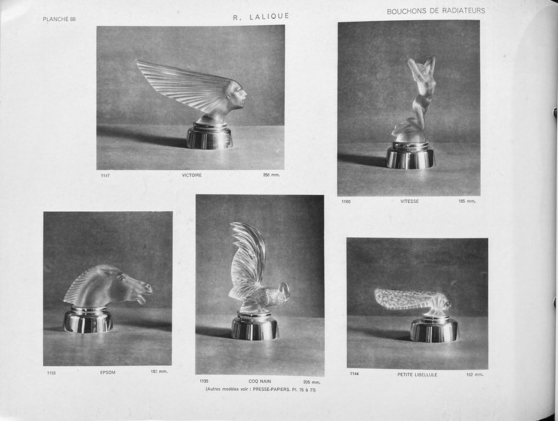 Catalogue des Verreries de René Lalique - Gerald W. Cloud