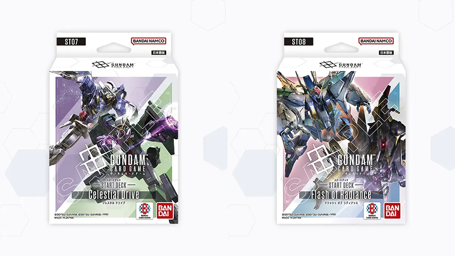 ガンダムカードゲーム ST07 ST08 各12デッキ 計24デッキセット