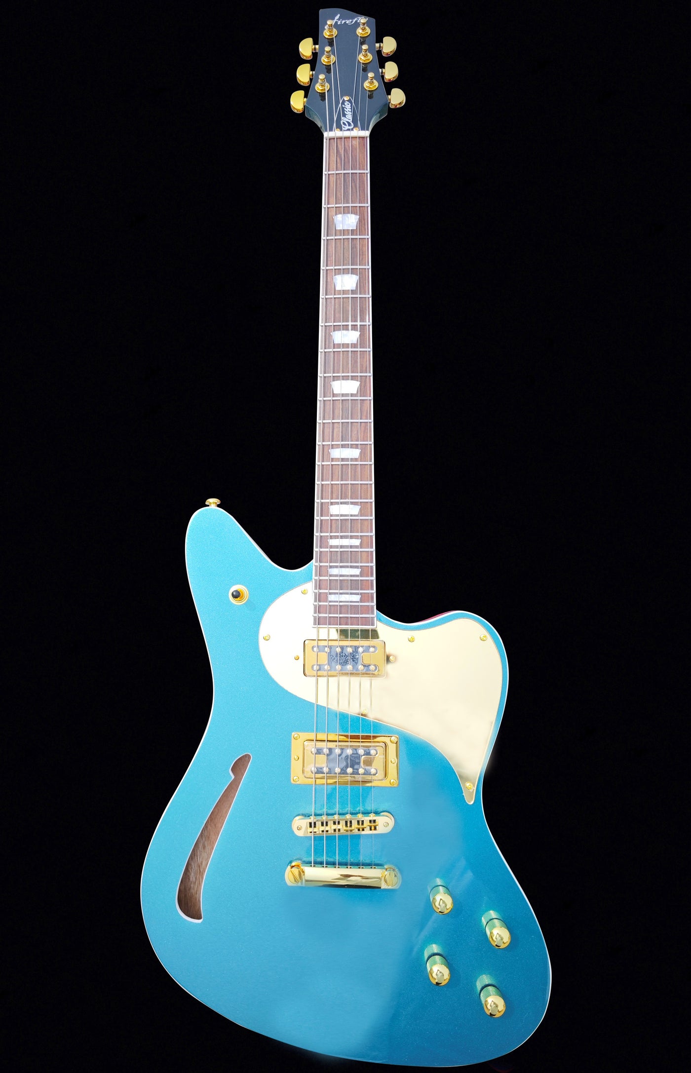 Firefly FFJA Electric Guitar (Metallic Blue Color ) – GUITARS GARDEN