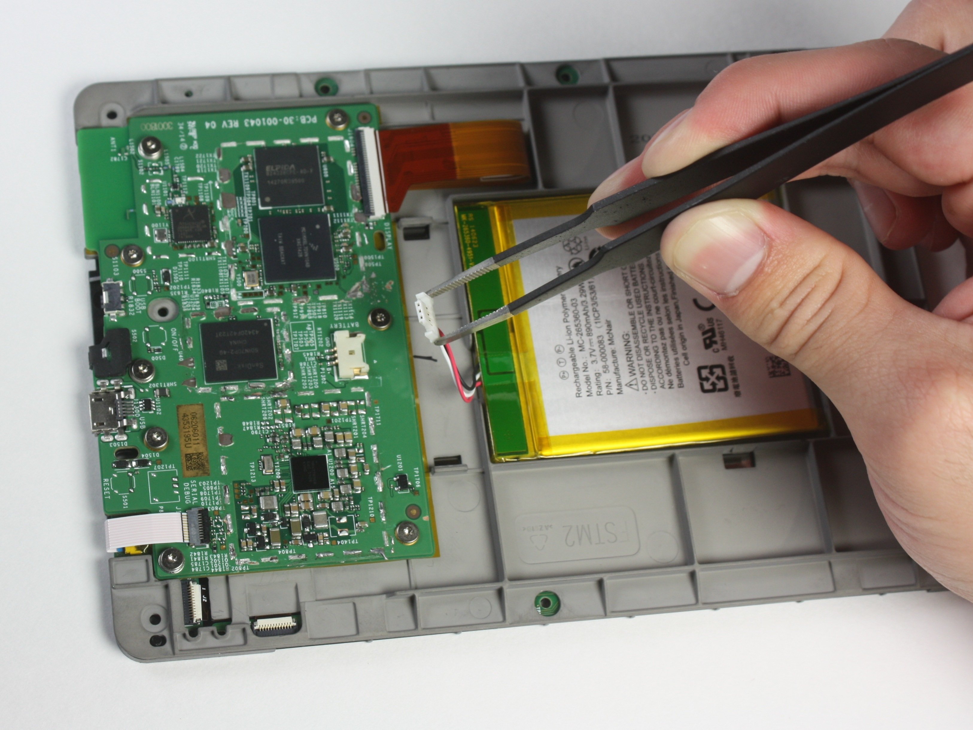 Kindle 第7世代のバッテリーの交換 - iFixit 修理ガイド