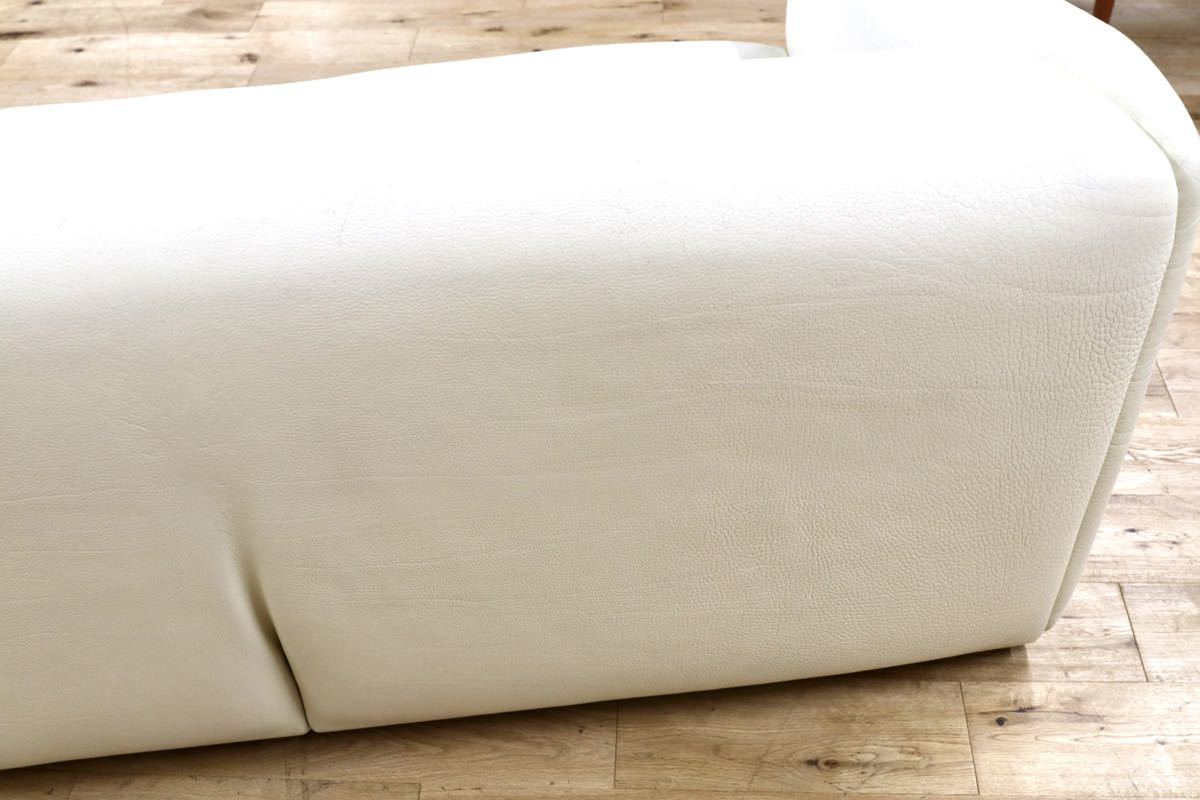 GMFK847A○desede / デセデ DS-47 2人掛けソファ ラブソファ 本革 オフ