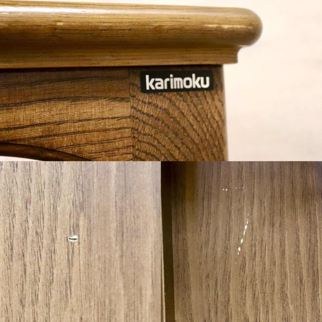 GMHK400○karimoku / カリモク 電話台 FAX台 花台 飾り台 収納家具