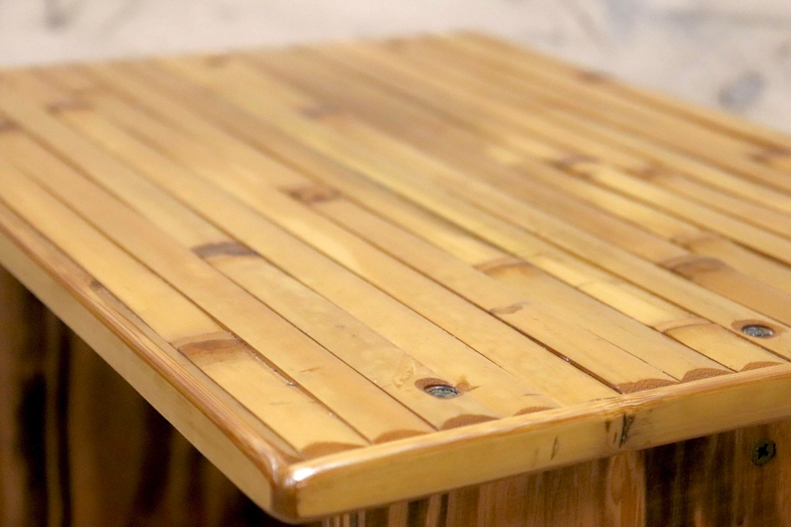 GMHK406B○梅里竹芸 Umezato Bamboo Craft 竹家具 スツール 工芸品