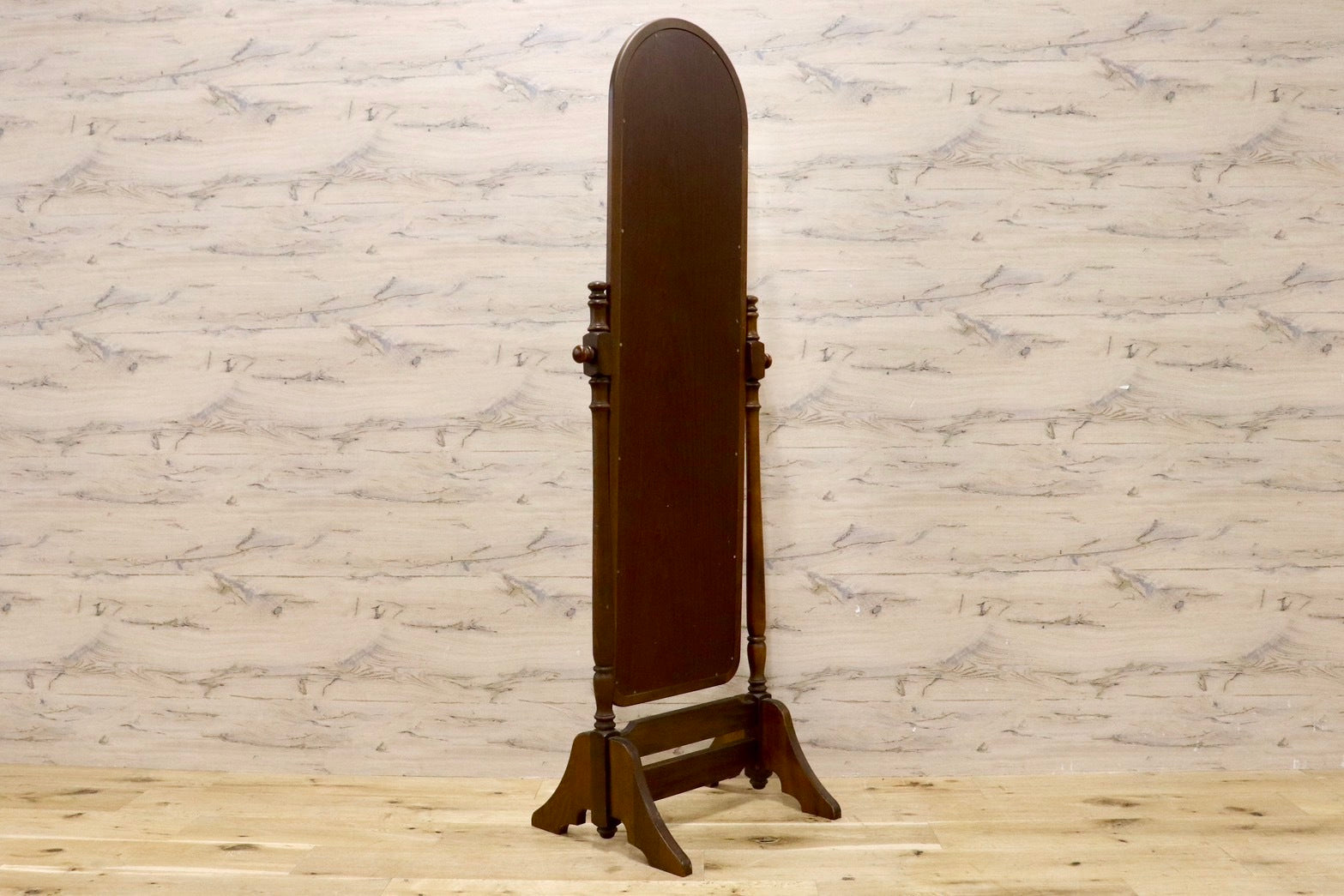 GMHK605○karimoku / カリモク コロニアル ミラー 姿見 全身鏡