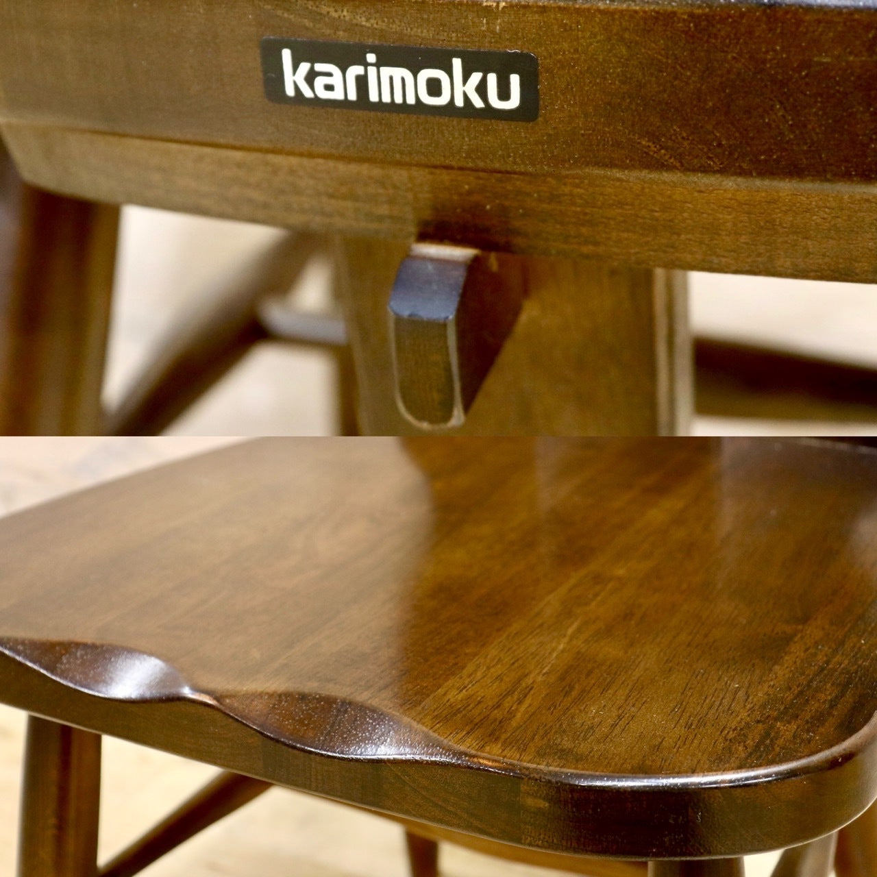 GMIH49B○karimoku / カリモク RUSTIC ルスティック 椅子 チェア 2脚